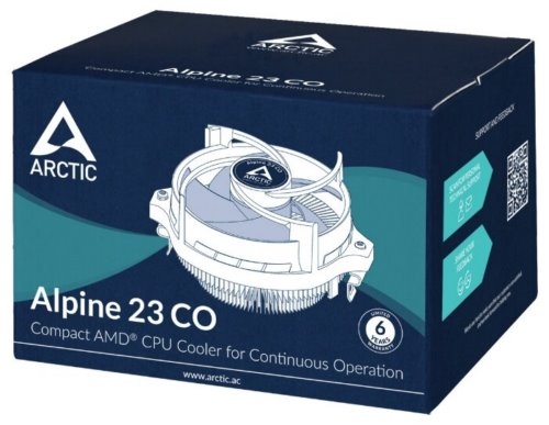    Arctic Alpine 23 CO, AMD AM4, , 2700 /, 22.5 , 4-pin, 65  (ACA