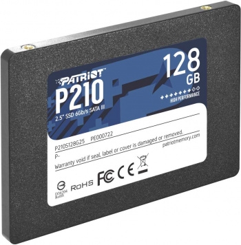  SSD Patriot P210 128GB, SATA 2.5, P210S128G25, 450/430, RET