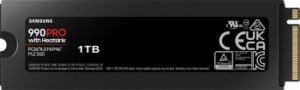   Samsung SSD 990 PRO, 1000GB, M.2(22x80mm), NVMe 2.0, PCIe 4.0 x4, V-NAND TL