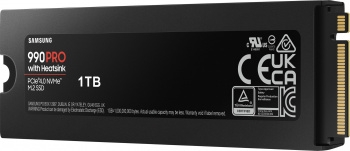   Samsung SSD 990 PRO, 1000GB, M.2(22x80mm), NVMe 2.0, PCIe 4.0 x4, V-NAND TL