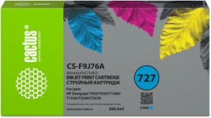   Cactus CS-F9J76A 727  (300)  HP DJ T920/T930/T1500/T1530/T2500/T2530