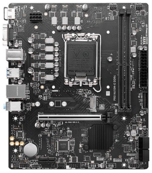   MSI PRO H610M-E DDR4 LGA1700