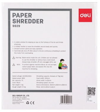  Deli E9929-EU//5./17.//