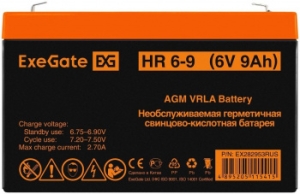  ExeGate HR 6-9 (6V 9Ah, 634W),  F2