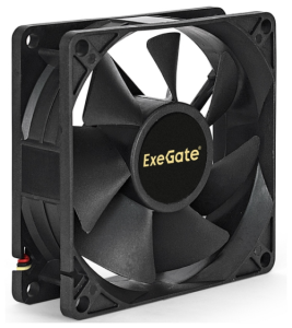  ExeGate ExtraPower EP08025S2P, 80x80x25 ,  , 2pin, 2200RPM, 23dBA