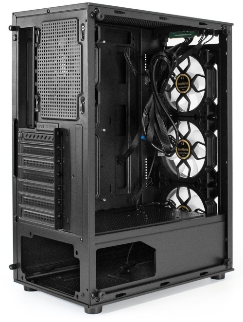  Miditower ExeGate i3 BASE (ATX,  ,  , 1*USB+1*USB3.0, , 4 . 12  RGB 