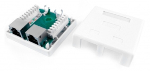   Hyperline, 2x RJ45, . 6, ., 2662,3  (), : , (SB1-2-8P8C-C6