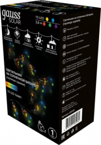      10 LED   ,  Solar, 1/12
