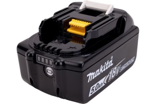 + MAKITA 191L75-3  DC18RD-1+BL1850B-2,18,5.0,Li-ion,