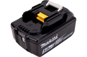 + MAKITA 191L75-3  DC18RD-1+BL1850B-2,18,5.0,Li-ion,