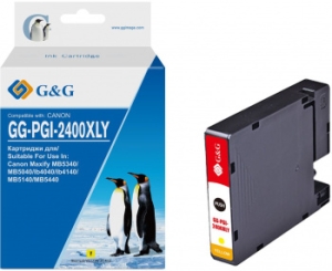   G&G GG-PGI-2400XLY PGI-2400XL Y  (20.4)  Canon MAXIFY iB4040/ 5040/ 