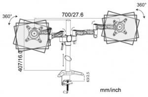    Cactus CS-VM-D08-BK  13-27 .8    