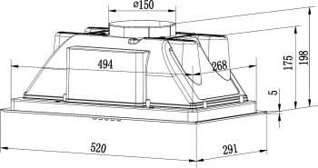   Weissgauff BOX 850 BL  :  (1 )