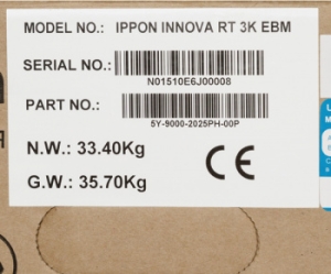   Ippon Innova RT 3K 2U (192V 7Ah)