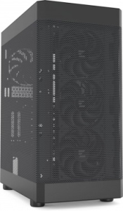  MidiTower Zalman I4 black (ATX, MESH, 2x3.5, 2x2.5, 1xUSB2.0, 2xUSB3.0, 6x120mm) (Zalman I4