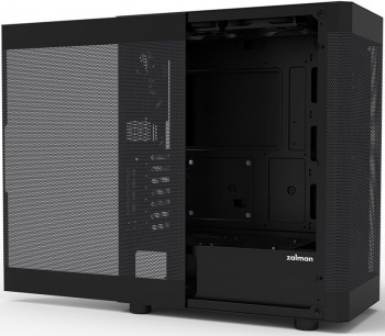  MidiTower Zalman I4 black (ATX, MESH, 2x3.5, 2x2.5, 1xUSB2.0, 2xUSB3.0, 6x120mm) (Zalman I4