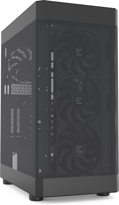 MidiTower Zalman I4 black (ATX, MESH, 2x3.5, 2x2.5, 1xUSB2.0, 2xUSB3.0, 6x120mm) (Zalman I4