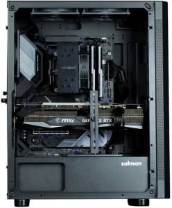  MidiTower Zalman I4 black (ATX, MESH, 2x3.5, 2x2.5, 1xUSB2.0, 2xUSB3.0, 6x120mm) (Zalman I4