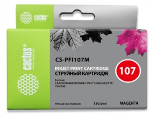   Cactus CS-PFI107M  (130)  Canon IP iPF670/iPF680/iPF685/iPF770/iPF78