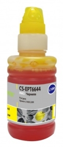 Cactus CS-EPT6644 Yellow , 100,  Epson L100/L110/L120/L132/L200/L210/L222/L300/L3