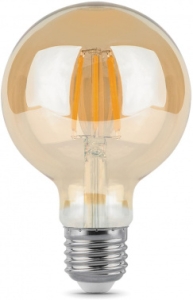   Filament G95 6W 550lm 2400 27 golden LED