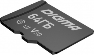   microSDXC 64Gb Class10 Digma CARD30 + adapter