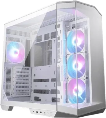 MSI MAG Pano 100R PZ WHITE , Mid Tower, ATX, 2xUSB 3.2 Gen 1, 1xUSB 3.2 Gen2 Type-C, 3x120mm 