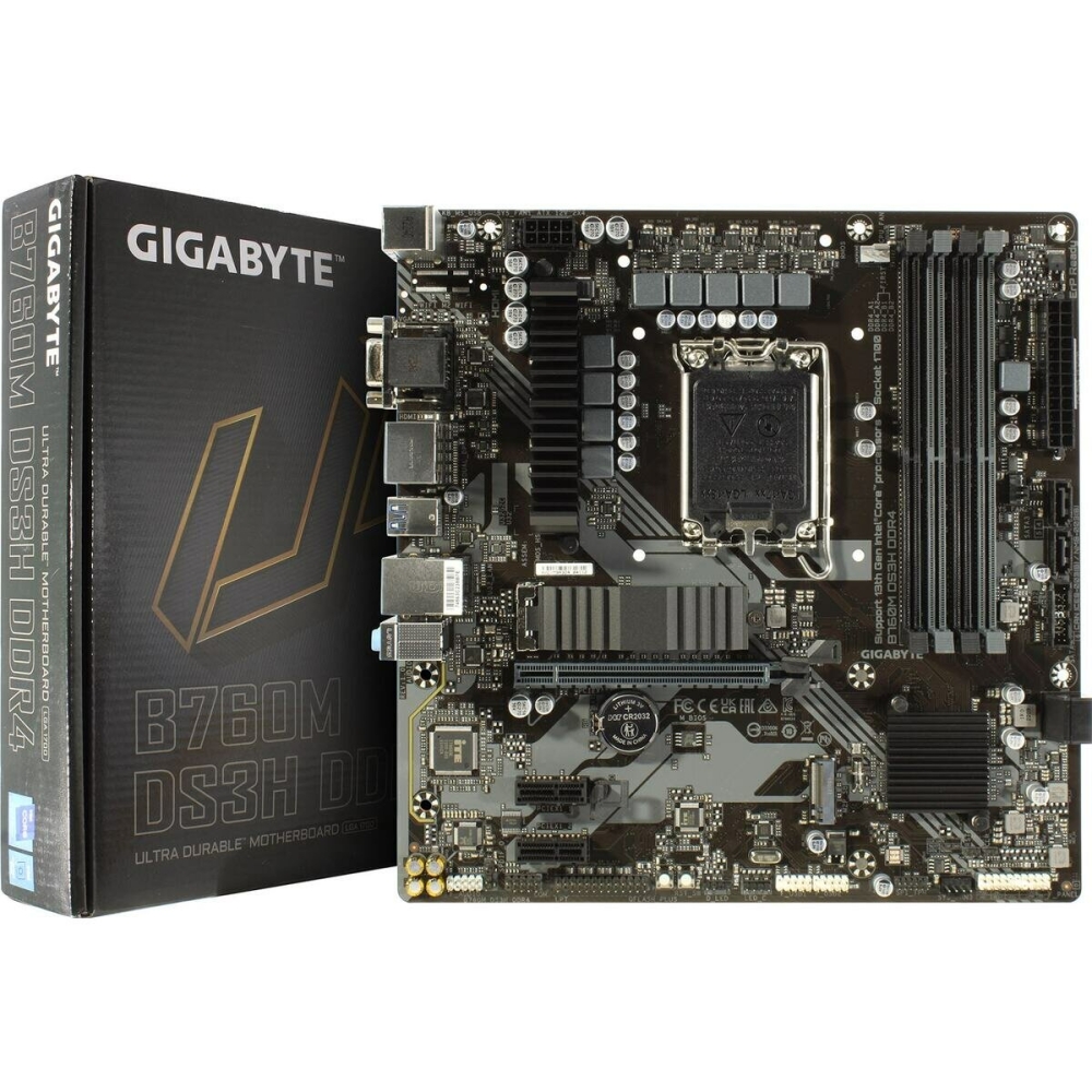   Gigabyte B760M DS3H DDR4 LGA1700