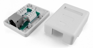   Hyperline SB1-1-8P8C-C5e-SH-WH RJ-45(8P8C),  5e, , 
