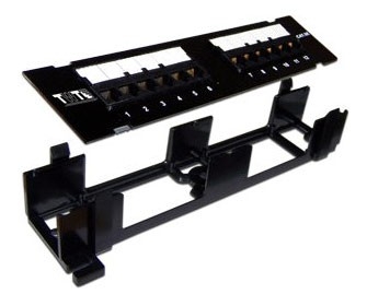- Lanmaster TWT-PP12UTP-H 19 1U 12xRJ45 .5e UTP