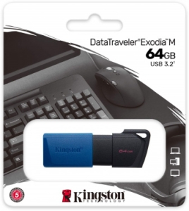   Kingston 64Gb DataTraveler Exodia M DTXM/64GB USB3.0 /