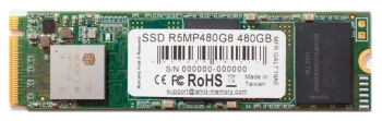  M.2 2280 480GB AMD Radeon R5 Client SSD R5MP480G8 PCIe Gen3x4 with NVMe, 2130/1630, IOPS 