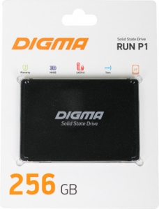  SSD Digma SATA III 256Gb DGSR2256GP13T Run P1 2.5