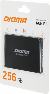  SSD Digma SATA III 256Gb DGSR2256GP13T Run P1 2.5