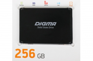  SSD Digma SATA III 256Gb DGSR2256GP13T Run P1 2.5