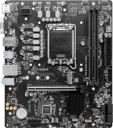   MSI PRO B760M-E DDR4 LGA1700