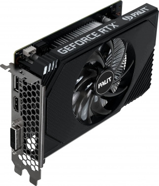  Palit RTX3050 STORMX OC 6Gb NVIDIA GeForce RTX 3050 6Gb PCI-E 4.0 96bit GDDR6 1042/14000 