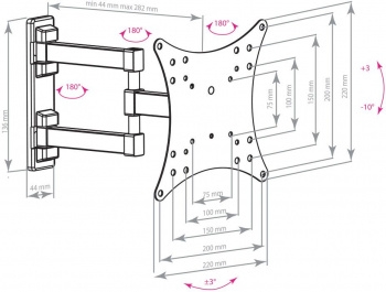  Arm media MARS-04  20-43 -   44-282 VESA 400400  2
