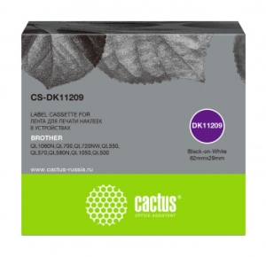   Cactus CS-DK11209   Brother P-touch QL-500, QL-550, QL-700, QL-800
