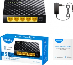  Cudy GS105D (L2) 5x1/ 