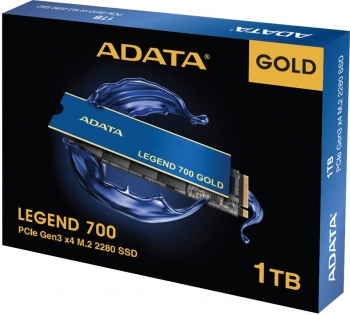  SSD A-Data PCIe 3.0 x4 1TB SLEG-700G-1TCS-SH7 Legend 700 Gold M.2 2280