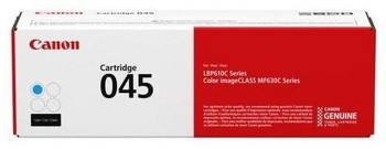 Тонер-картридж Canon 045C голубой, 1300 стр., для i-SENSYS MF631/633/635, LBP611
