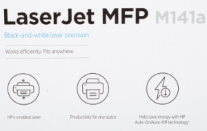   HP LaserJet M141a (A4, //, 600dpi, 20ppm, 64Mb, USB) (7MD73A)