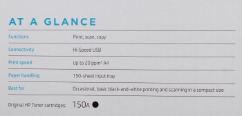   HP LaserJet M141a (A4, //, 600dpi, 20ppm, 64Mb, USB) (7MD73A)
