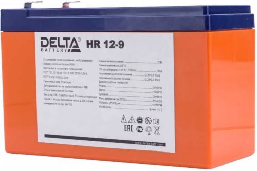  Delta HR 12-9 (12V, 9Ah)
