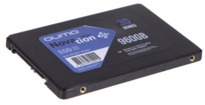   SSD 960GB QUMO Novation TLC 3D 2.5 (Q3DT-960GSCY) 550/500 MB/s, SM2258XT M