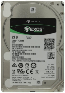   SEAGATE Original SAS 3.0 2Tb ST2000NX0273 Enterprise Capacity (7200rpm) 128Mb 2.5