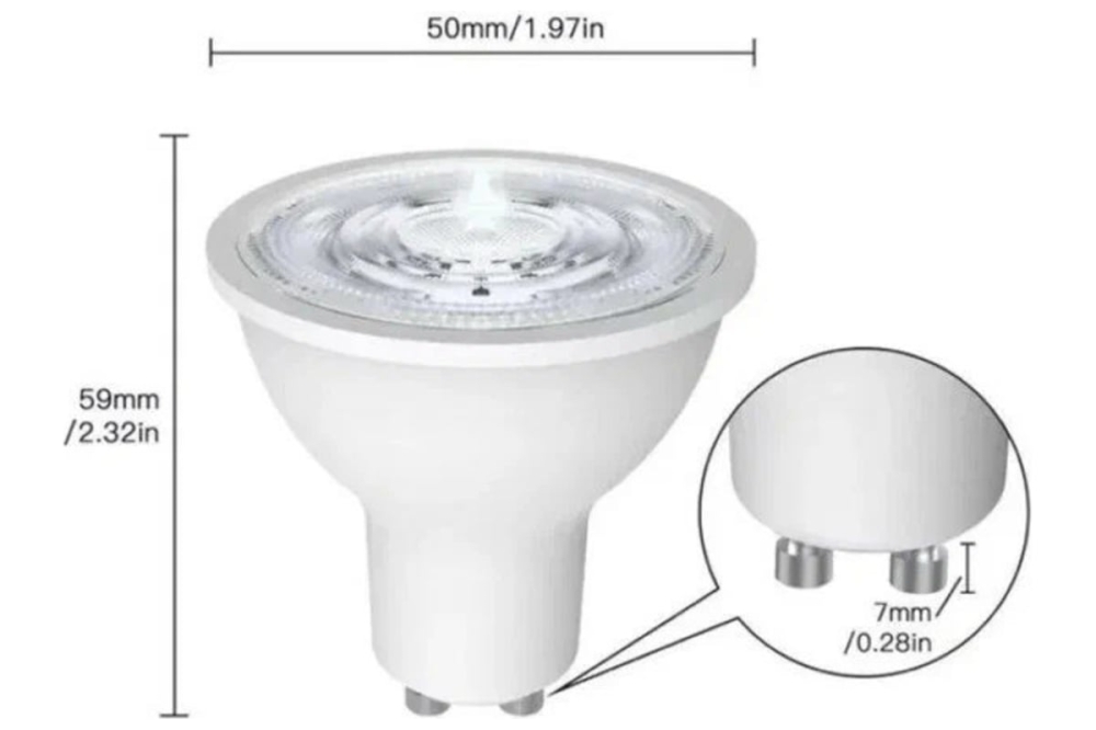   MOES WB-TD-RWW-GU10 Smart LED Bulb