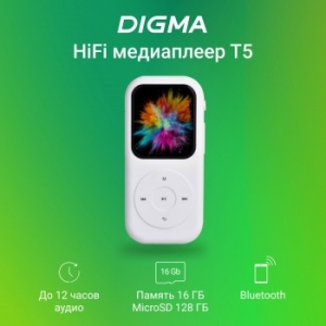  Hi-Fi Flash Digma T5 16Gb /1.54/FM/microSDHC