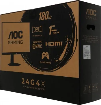  23.8 AOC Gaming 24G4X IPS 1920x1080, 180 , 1 , 16:9, 300 /2, 2HDMI, 1DP,   
